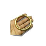 Light Weight Gold/Silver Color Open Cuff Bracelet/Kara For Men And Boy