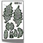 Henna Stencils Temporary Tattoo -QH 54