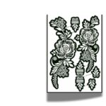 Beautiful Henna stencils for women