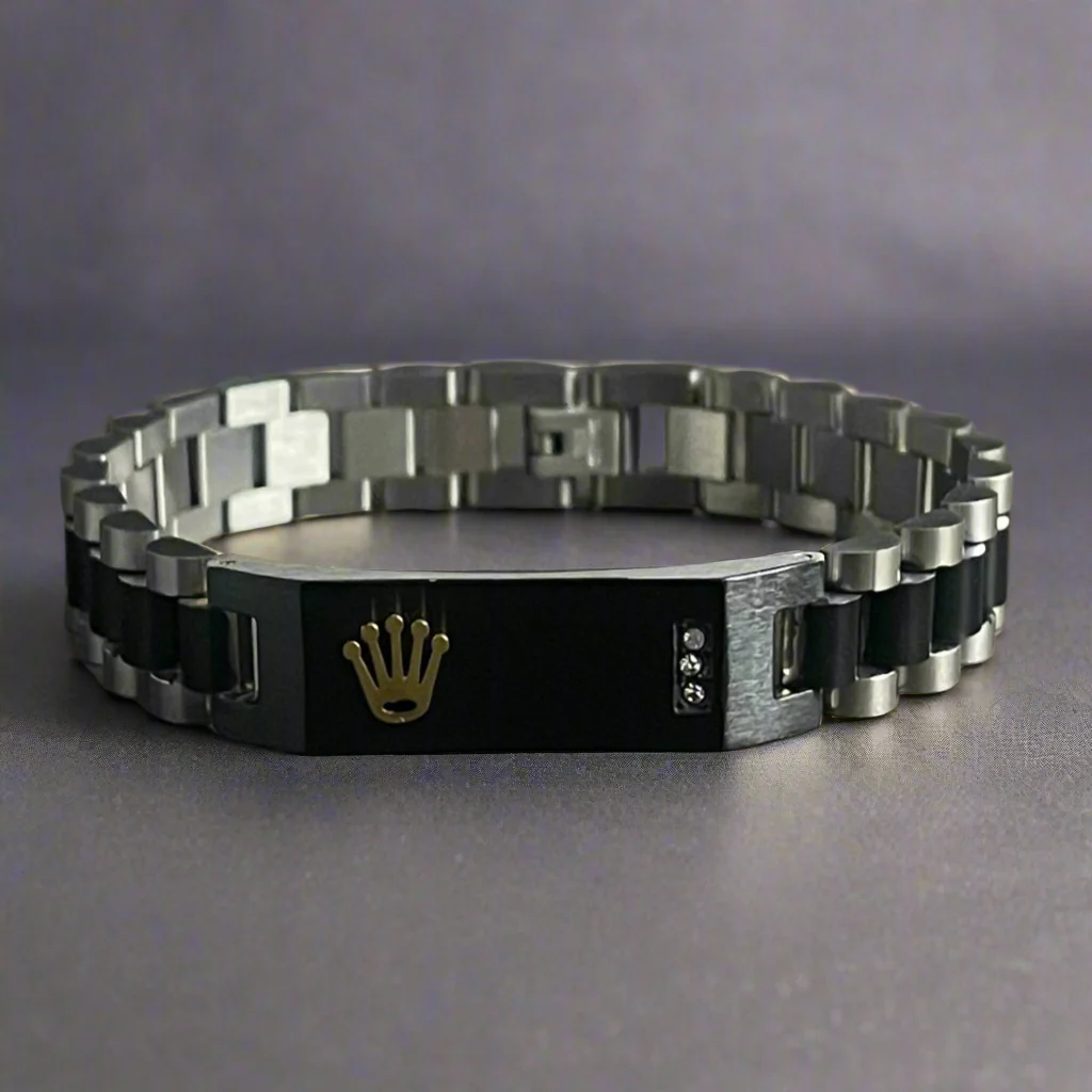 Black_Silver_Rolex_Jubilee_Bracelet_For_Men_Online_In_Pakistan (1)