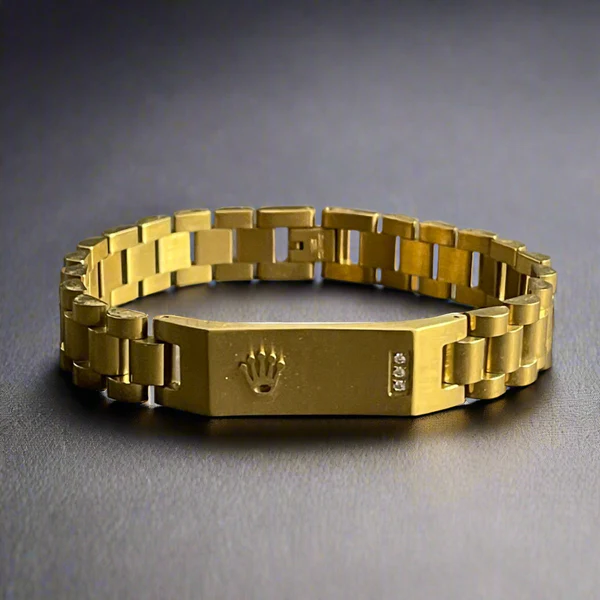Dapper_Golden_Rolex_Jubilee_Bracelet_For_Men_online_In_Pakistan